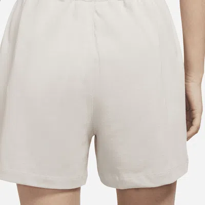 Nike (wmns) As W  Sportswear Jersey Jsy Hr Short Cream Ii In White