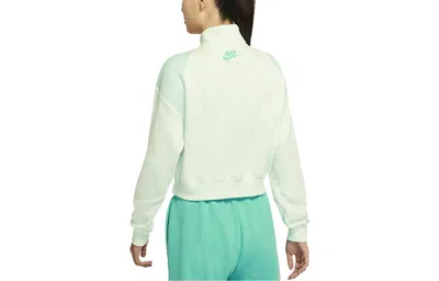 Nike (wmns)  Sportswear Air 1/4-zip Fleece Top 'lime Green'