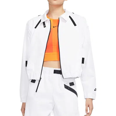 Nike (wmns) As W  Sportswear Df Tp Wvn Jkt Jacket White