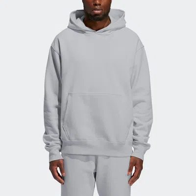 Adidas Originals X Pw Basics Hood Embroidered Monogrammed Hooded Sweater Unisex Grey In Gray