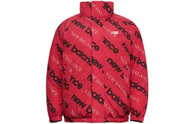 New Balance Reversible Puffer Coat 'black Red'
