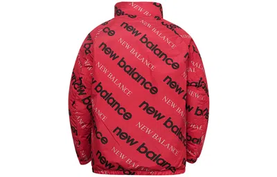 New Balance Reversible Puffer Coat 'black Red'