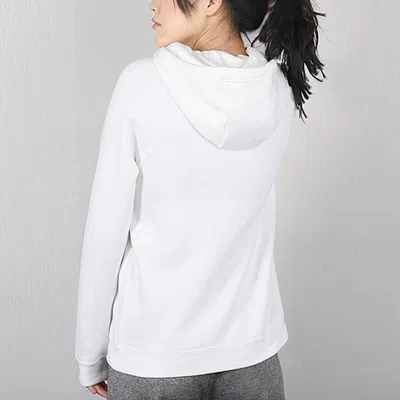Nike (wmns)  Nsw Chn Po Hoodie Logo Printing White