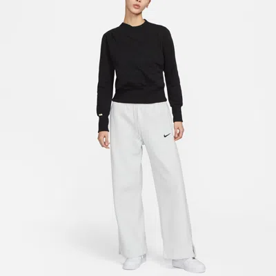 Nike (wmns)  Round Neck Casual Sports Sweatshirt 'black'