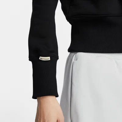 Nike (wmns)  Round Neck Casual Sports Sweatshirt 'black'