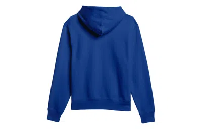 Adidas Originals X Pw Basics Hood Embroidered Monogrammed Hooded Sweater Unisex Black In Blue