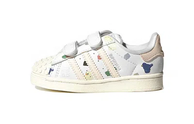 Adidas Originals (td) Adidas Lego X Superstar Cf I 'bricks And Figurine - White Wonder Quartz'