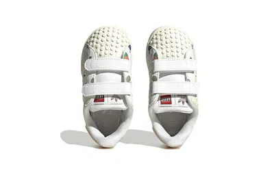 Adidas Originals (td) Adidas Lego X Superstar Cf I 'bricks And Figurine - White Wonder Quartz'