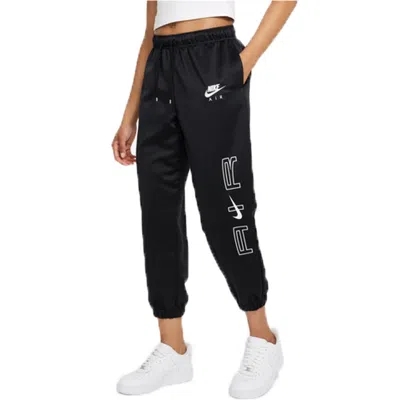 Nike (wmns)  Air Printing Sports Lacing Loose Bundle Feet Black Pants