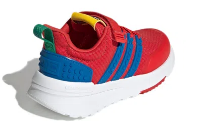 Adidas Originals (gs) Adidas Lego X Racer Tr J 'red Shock Blue'