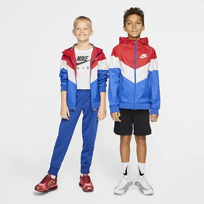 Nike (gs) B  Sportswear Wr Jkt Jacket Hd Gx Qs University Red