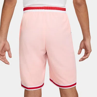 Nike Dri-fit Dna Quick Dry Colorblock Sports Shorts Pink