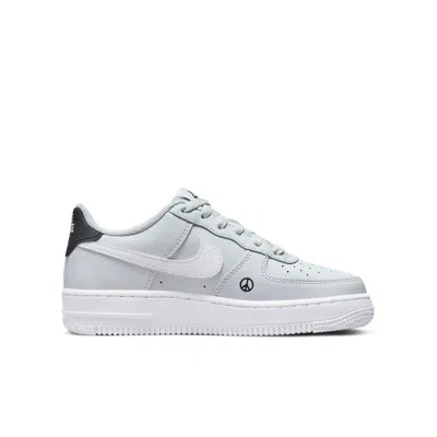 Nike (gs) Air Force 1 Lv8 'have A  Day - Earth' In Gray