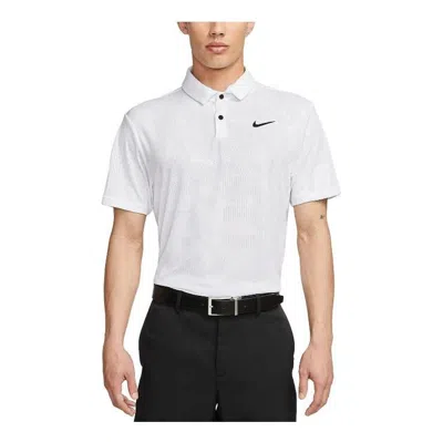 Nike Dri-fit Victory Solid Golf Polo In White