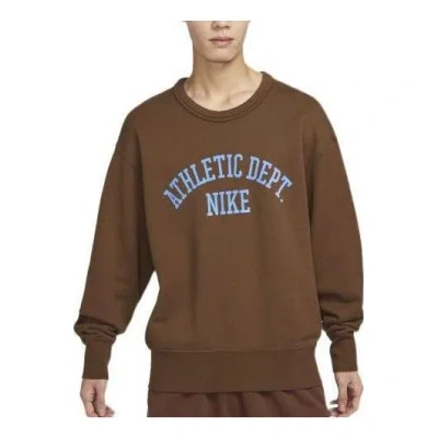 Nike Sportswear Trend Fleece Retro Crew Sweatshirt 'brown'