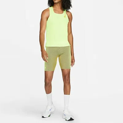 Nike Men's  Aeroswift Sports Running Training Quick Dry Breathable Tight Shorts Green
