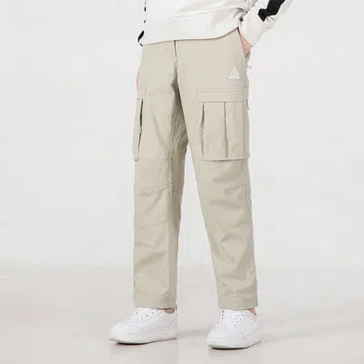 Nike (wmns)  Acg Big Pocket Solid Color Cargo Casual Pants/trousers White In Neutral