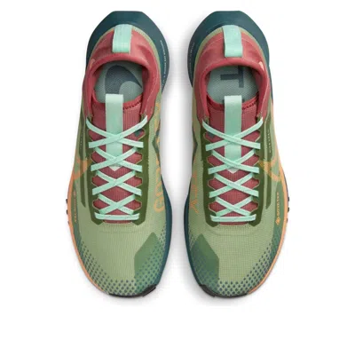 Nike (wmns)  React Pegasus Trail 4 Gtx 'alligator Orange Trance' In Green