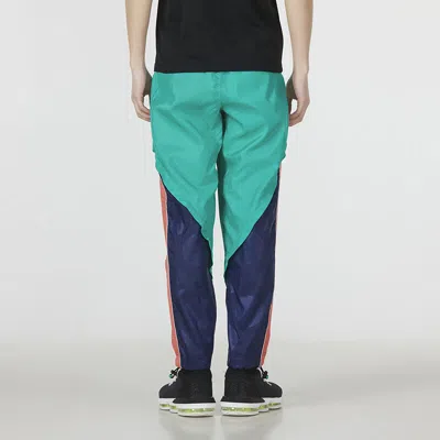 Nike Men's  Logo Splicing Contrasting Colors Training Sports Pants/trousers/joggers Green
