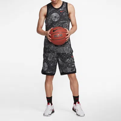 Nike Street Graffiti Basketball Sports Vest Black