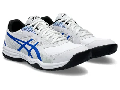 Asics Court Slide 3 'white Tuna Blue'