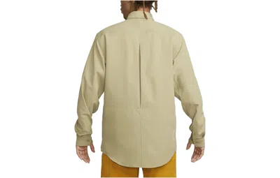 Nike Trail Shirt With Back Vent And Pockets In Gray