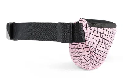 Nike Sb Heritage Print Waistpack Fanny Pack 'black Pink'