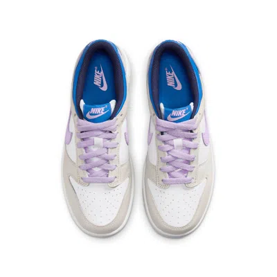 Nike (gs)  Dunk Low 'khaki Blue Pink' In Neutral