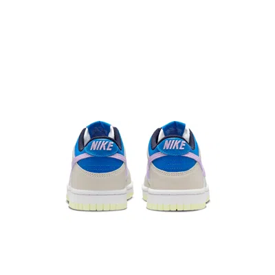 Nike (gs)  Dunk Low 'khaki Blue Pink' In Neutral