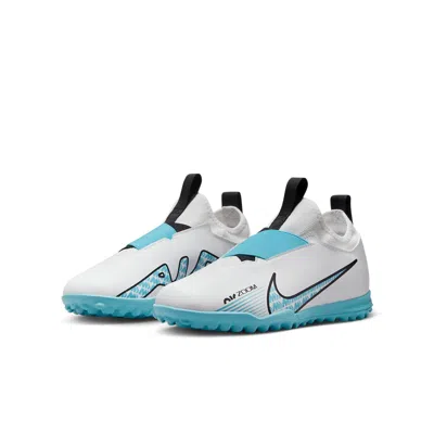 Nike (gs)  Jr. Zoom Mercurial Vapor 15 Academy Tf 'white Baltic Blue'