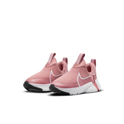 Nike (ps)  Flex Plus 2 Shoes 'red Stardust White' In Pink
