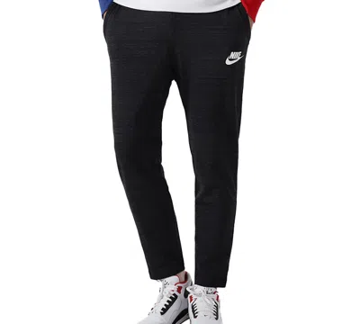 Nike Alphabet Logo Loose Sports Pants Black