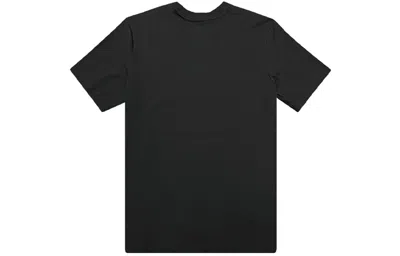 Nike Letter Print Sports Short-sleeved Men's Black