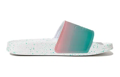 Adidas Originals (gs)  Adilette Lite Slides 'pink White Teal'