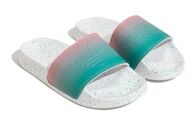 Adidas Originals (gs)  Adilette Lite Slides 'pink White Teal'