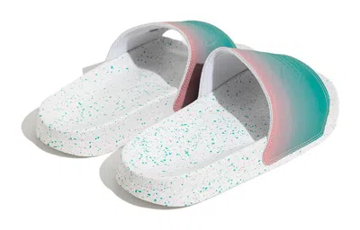 Adidas Originals (gs)  Adilette Lite Slides 'pink White Teal'