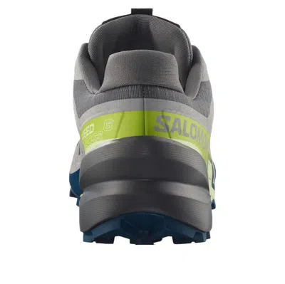 Salomon Speedcross 6 'castlerock Lime Cream' In Black