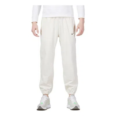 Nike Dri-fit Standard Issue Men's Basketball Trousers 'white'