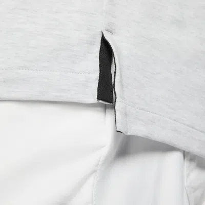 Nike Dri-fit Tour Golf Polo Shirt 'light Grey' In White