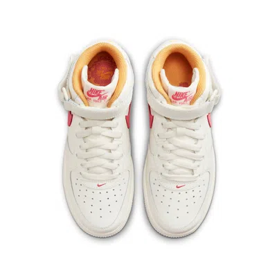 Nike (gs)  Air Force 1 Mid Le 'sail Sea Coral'
