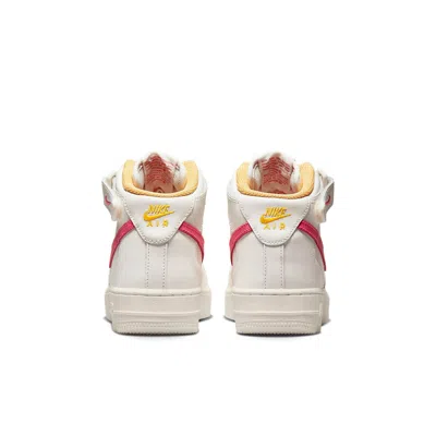 Nike (gs)  Air Force 1 Mid Le 'sail Sea Coral'