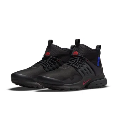 Nike Air Presto Mid Utility "star Wars Darth Vader" Sneakers In Black