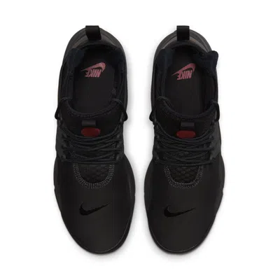 Nike Air Presto Mid Utility "star Wars Darth Vader" Sneakers In Black