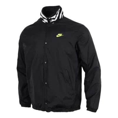 Nike Sportswear Coaches Reversible Fleece Jacket Men Black