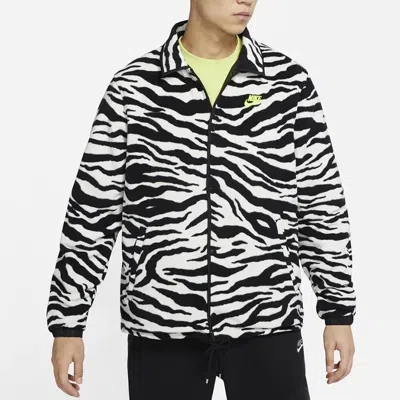 Nike Sportswear Coaches Reversible Fleece Jacket Men Black
