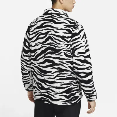 Nike Sportswear Coaches Reversible Fleece Jacket Men Black