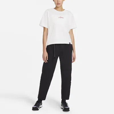 Nike (wmns)  Acg Dolphin Printing Sports Round Neck Short Sleeve White