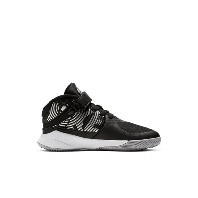 Nike (ps)  Team Hustle D 9 Flyease 'black Silver'