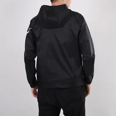 Nike Sportswear Swoosh Full-length Zipper Cardigan Hooded Jacket Black