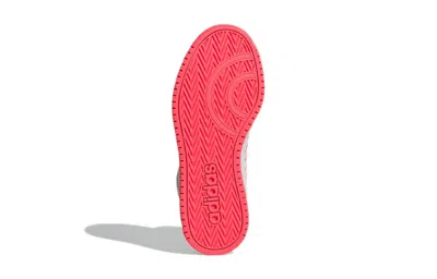 Adidas Originals (gs) Adidas Hoops 2.0 Mid J 'white Signal Pink'